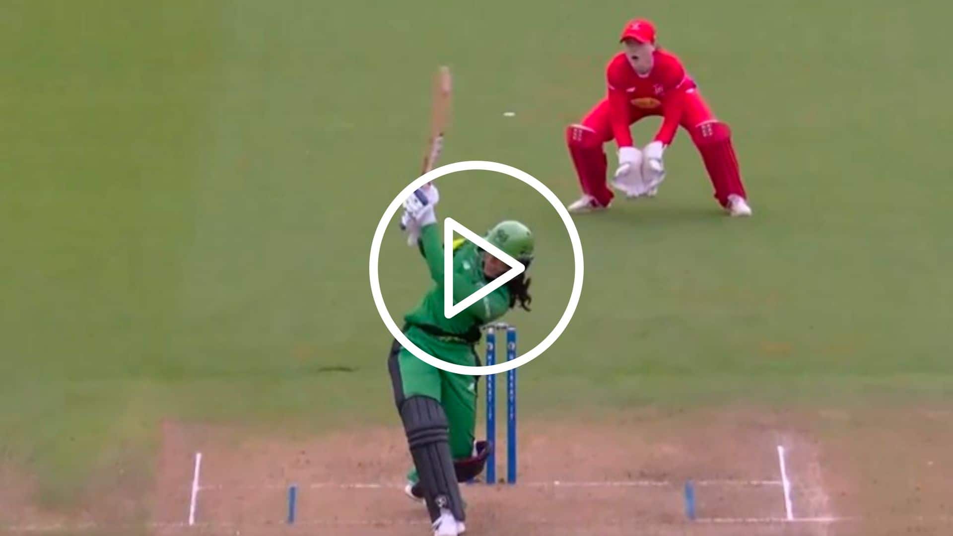 [Watch] Smriti Mandhana Comes Up Clutch In The Hundred 2023 Thriller Against Welsh Fire